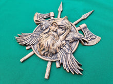 Load image into Gallery viewer, Odin wall decor, Odin totem