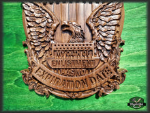 Load image into Gallery viewer, I am a veteran, carved panel of wood, Veterans day gift, American military