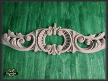 Load image into Gallery viewer, Craftsman Furniture Appliques For Cabinets, 1pc, Home Wall Embellishments, Furniture Carving, Wood Onlay