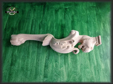 Load image into Gallery viewer, Lion Carved Leg, Lion post of wood