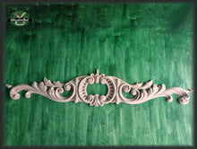 Load image into Gallery viewer, Craftsman Furniture Appliques For Cabinets, 1pc, Home Wall Embellishments, Furniture Carving, Wood Onlay