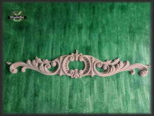 Load image into Gallery viewer, Craftsman Furniture Appliques For Cabinets, 1pc, Home Wall Embellishments, Furniture Carving, Wood Onlay