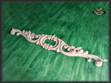 Load image into Gallery viewer, Craftsman Furniture Appliques For Cabinets, 1pc, Home Wall Embellishments, Furniture Carving, Wood Onlay