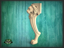 Load image into Gallery viewer, Table Leg Antique Style With Lion Head And Paw, 1 piece