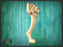 Load image into Gallery viewer, Table Leg Antique Style With Lion Head And Paw, 1 piece