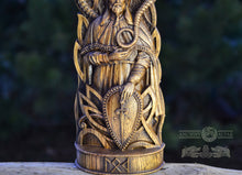 Load image into Gallery viewer, Loki, Loki statue, Viking God, Norse pantheon, Scandinavian gods altar mythology viking pagan asatru heathen god and goddess