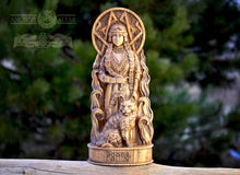 Load image into Gallery viewer, Freya, Freyja statue, norse pantheon, viking pagan asatru heathen goddess and god scandinavian gods altar mythology