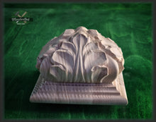 Load image into Gallery viewer, Square Post Finials , Square Staircase Newel Post Cap, Square bed cap