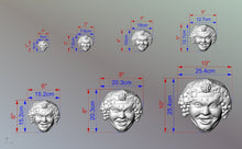Load image into Gallery viewer, Bacchus, Dionysus, the god of wine, 1pc wood decor unfinished, grape decor of wood