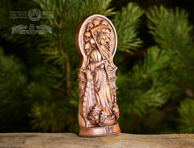 Load image into Gallery viewer, Hel, Hel statue, norse goddess, norse pantheon, viking pagan asatru heathen goddess and god scandinavian gods altar mythology