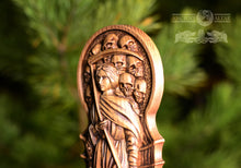 Load image into Gallery viewer, Hel, Hel statue, norse goddess, norse pantheon, viking pagan asatru heathen goddess and god scandinavian gods altar mythology