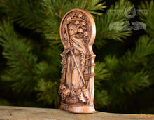 Load image into Gallery viewer, Hel, Hel statue, norse goddess, norse pantheon, viking pagan asatru heathen goddess and god scandinavian gods altar mythology