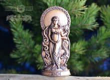 Load image into Gallery viewer, Gaia, Wiccan Goddess statue, Nature, witch, druid, Ancient, Mythology, wicca, Greek, altar,mother earth
