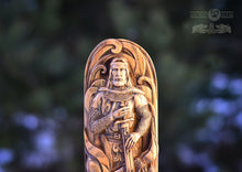 Load image into Gallery viewer, Freyr God, Freyr statue, Viking god, norse pantheon, viking pagan asatru heathen goddess and god scandinavian gods altar mythology