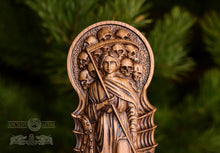 Load image into Gallery viewer, Hel, Hel statue, norse goddess, norse pantheon, viking pagan asatru heathen goddess and god scandinavian gods altar mythology