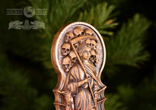Load image into Gallery viewer, Hel, Hel statue, norse goddess, norse pantheon, viking pagan asatru heathen goddess and god scandinavian gods altar mythology