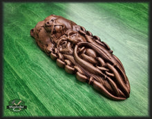 Load image into Gallery viewer, Veles, Slavic Gods, The figurine is cut out of wood, Veles, the statue of Veles, Pagan God,