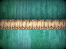 Load image into Gallery viewer, Antique style interior moulding from wood, 40" Neoclassical wooden moulding for cornices and friezes