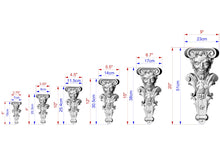 Load image into Gallery viewer, Mephistopheles corbel of wood, Gothic corbel, Devil corbel, Mephistopheles statue, Wall art, Figurine devil