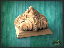 Load image into Gallery viewer, Square Post Cap , Square Staircase Newel Post Cap, Square bed cap, Square base finial, Pillar top