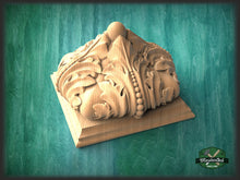 Load image into Gallery viewer, Square Post Cap , Square Staircase Newel Post Cap, Square bed cap, Square base finial, Pillar top