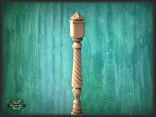 Load image into Gallery viewer, Square Post Cap , Square Staircase Newel Post Cap, Square bed cap, Square base finial, Pillar top