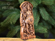 Load image into Gallery viewer, Athena statue, Greek statue Greek, Athena sculpture Greek mythology Roman statue Goddess statue Goddess altar Warrior goddess Greek goddess