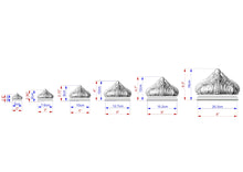 Load image into Gallery viewer, Square Post Cap , Square Staircase Newel Post Cap, Square bed cap, Square base finial, Pillar top