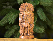 Load image into Gallery viewer, Lugh Statue, Lugh Irish God, celtic god, altar statue, pagan god