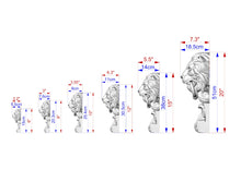 Load image into Gallery viewer, Lion Corbel of wood, Unpainted, Decorative Carved Wooden Corbel, Home Wall Embellishments, wood onlays, wood wall art decor