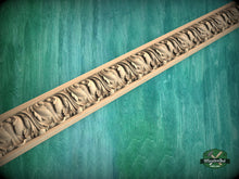 Load image into Gallery viewer, Antique style interior moulding from wood, 40" classical wood cabinet moulding
