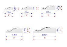 Load image into Gallery viewer, Antique style interior moulding from wood, 40" classical wood cabinet moulding