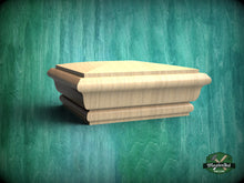 Load image into Gallery viewer, Square Staircase Newel Post Cap, Square Post Finials, Square bed cap