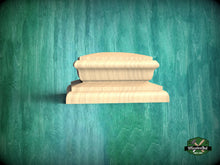 Load image into Gallery viewer, Square Staircase Newel Post Cap, Square Post Finials, Square bed cap