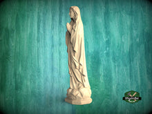 Load image into Gallery viewer, Virgin Mary Statue made of hardwood, Our Lady wooden ststue, Carved Wood Statue of Virgin Mary, Our Blessed Mother