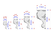 Load image into Gallery viewer, Corbel Kind Bear made of wood, Unpainted, Decorative Carved Wooden Corbel, 1pc, Home Wall Embellishments, wood onlays, wood wall art decor