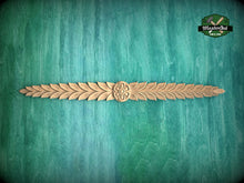 Load image into Gallery viewer, Handcrafted Floral Wood Trim Molding - Elegant Carved Wall Accent for Home Decor, Furniture Embellishment