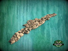 Load image into Gallery viewer, Renaissance-Inspired Wooden Carving with Floral Motifs for Classic Interiors