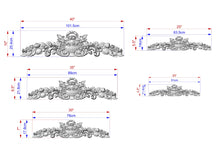 Load image into Gallery viewer, Renaissance-Inspired Wooden Carving with Floral Motifs for Classic Interiors