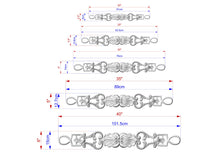 Load image into Gallery viewer, Elegant Carved Wooden Appliqué - 1 piece, Baroque Style Furniture Embellishment