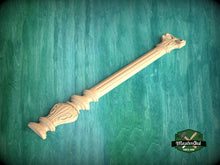 Load image into Gallery viewer, Pilaster - Elegant Corinthian Column, 1pc, Unpainted, decoration for doorways, fireplaces, cabinets