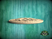 Load image into Gallery viewer, Renaissance Rosette: Carved Wooden Emblem, 1 pc, Unpainted, Decorative Rosettes
