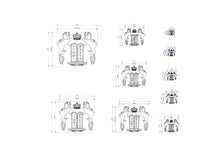 Load image into Gallery viewer, Ten Commandments & Lions Wooden Panel, Unpainted, 1pc, Home Wall Embellishments, Furniture Carving, Ornamental Woodwork