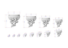 Load image into Gallery viewer, Cherubic Embrace - Wood Carved Onlay, 1pc, Angel with wings, Carved Angel, religion decor, carved decoration of wood, wooden onlay