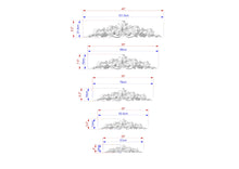 Load image into Gallery viewer, Artisanal Grapevine Carved Wood Onlay, Refined Dining Room Embellishment, 1pc, Unpainted, horizontal decor, carved decoration of wood