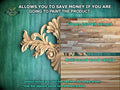 a picture of a wood panel with the words,'allows you to save money