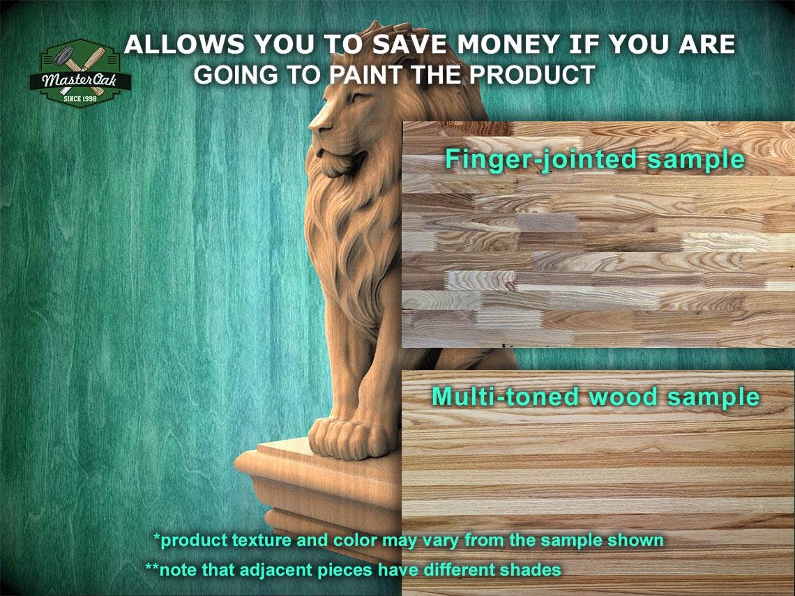 Carved Wooden Lion Newel Finial – Lion Bed Post Topper for Stair Post or Bed Frame