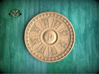 Personalized Solaris Monogram Disc — Imperial Compass Medallion