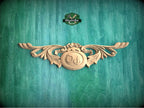 Personalized Verdant Scroll – Custom Initial Ornament