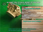 Carved Wooden Capitels, 2 pieces set